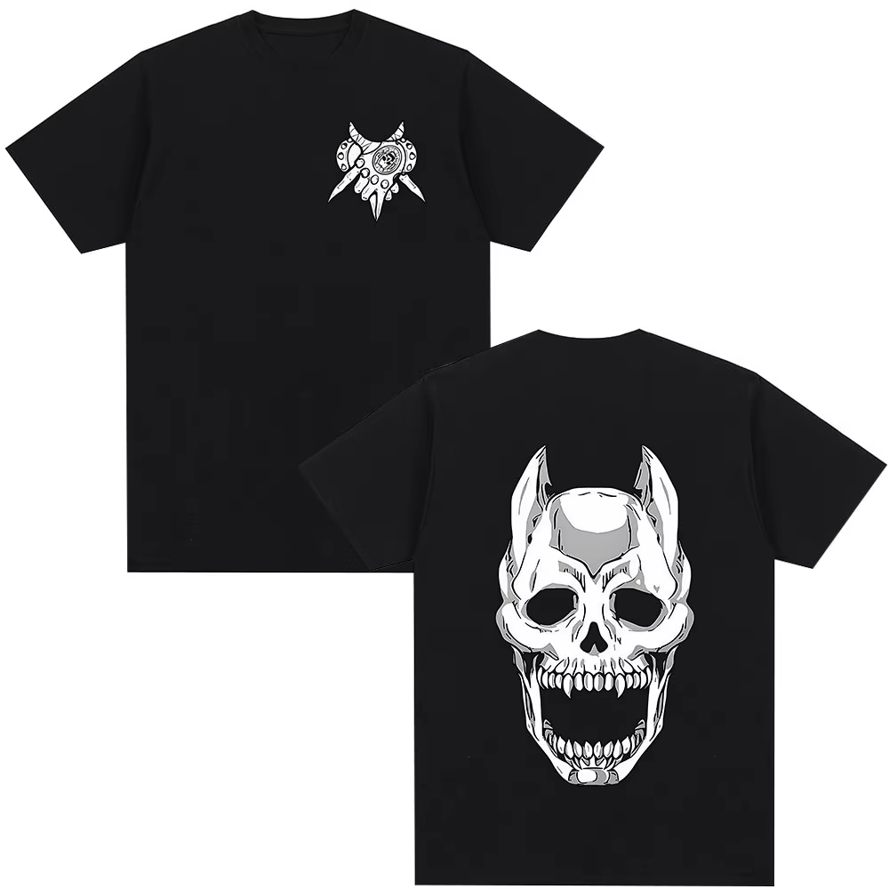 Queen Street Fashion - Camiseta Anime Gótica Jojo Bizarre Adventure