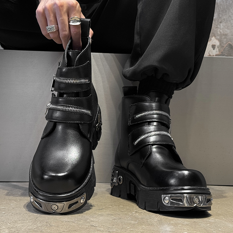 Botas masculinas de motociclis - Street Fashion Canada avaliação e preço
