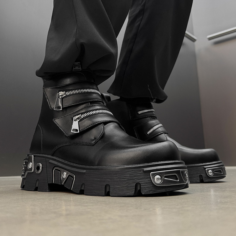 Botas masculinas de motociclis - Street Fashion Canada avaliação e preço