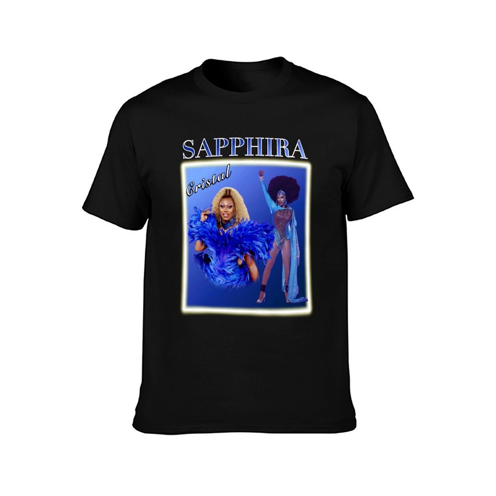 Camiseta Sapphira Cristal Drag - Queen Street Fashion avaliação e preço