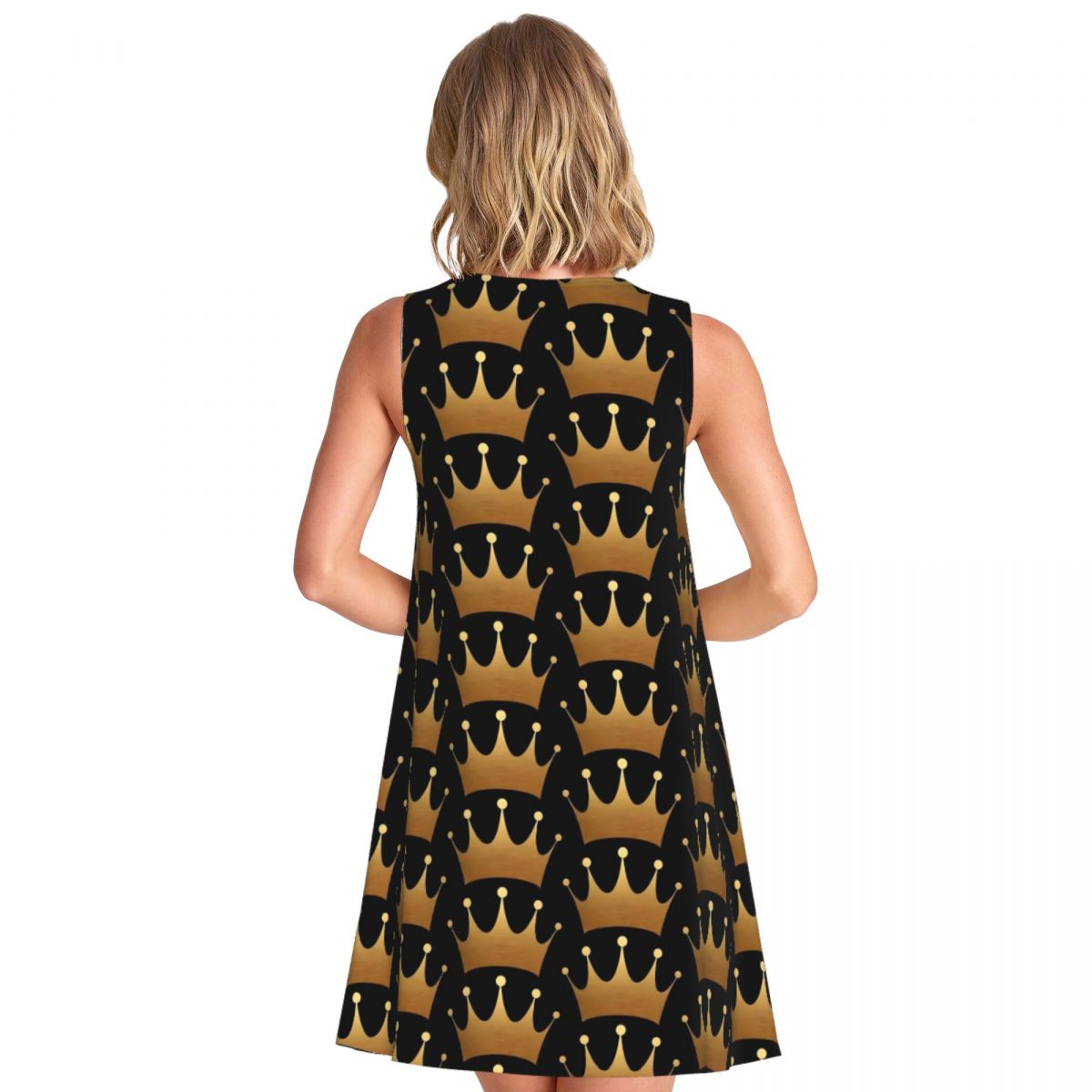 Vestido Estampado Queen com Co - Queen Street Fashion avaliação e preço