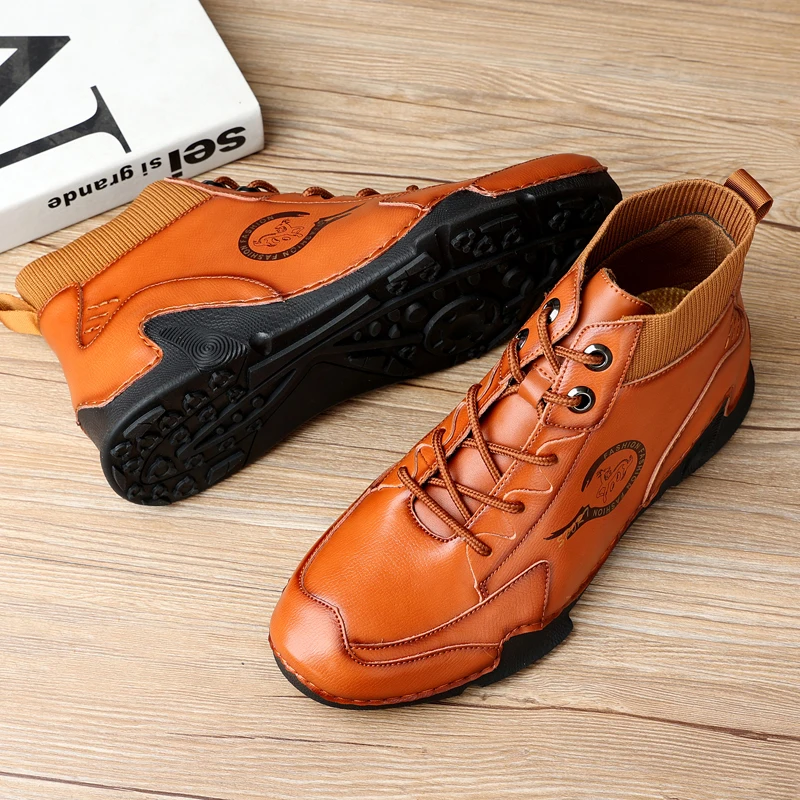 Tamanho 48 sapatos masculinos  - Street Fashion Men 2025 avaliação e preço