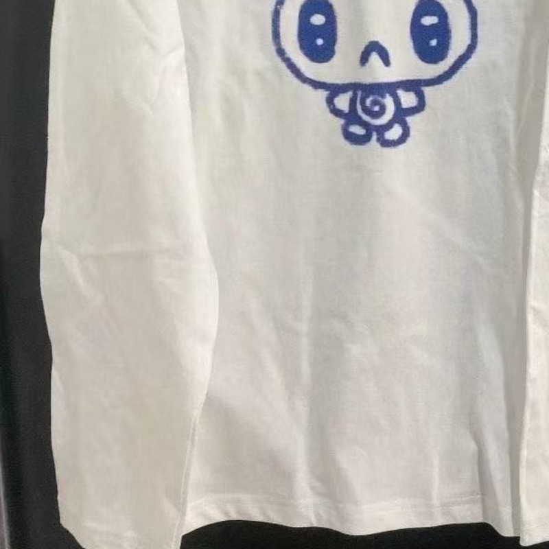 Kimutomo t camisas femininas d - Street Fashion Y2K avaliação e preço