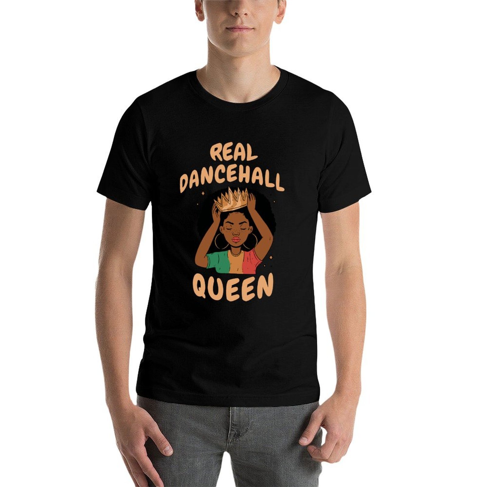 Camiseta Real Dancehall Queen, - Queen Street Fashion avaliação e preço