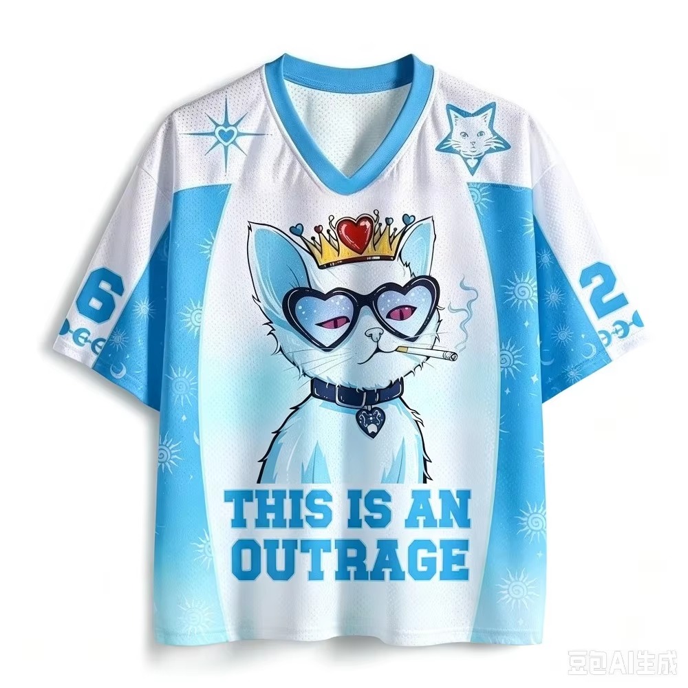 Camiseta com Estampa de Gato R - Queen Street Fashion avaliação e preço